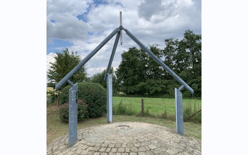 monument voor het echte midden van België